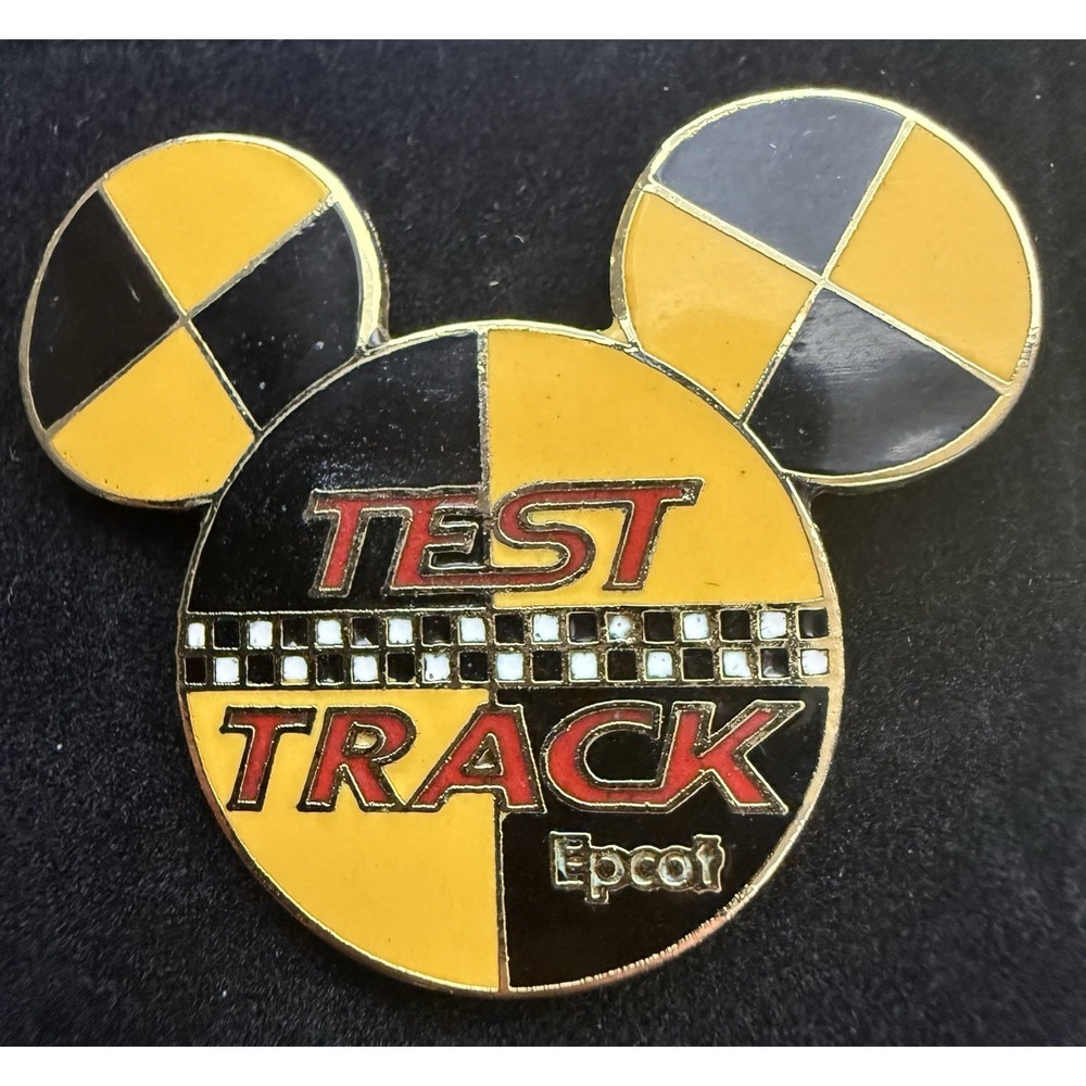 Y2K Disney Test Track Epcot Center 2000 Collectible Trading Pin